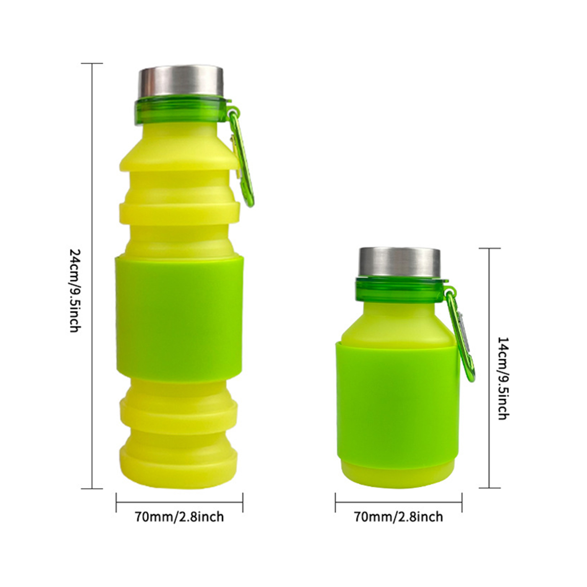 Food-Safe Silicone Water Bottle 2