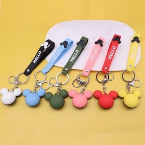 Charming PVC Mouse Keychain With Key Ring Attachment 7