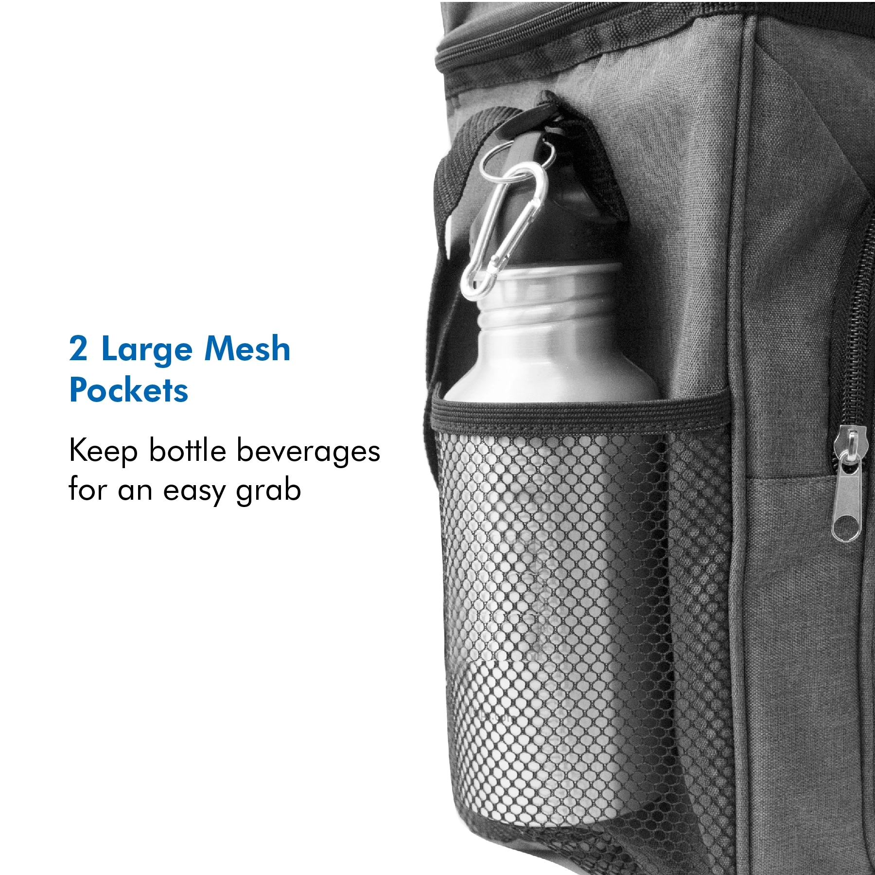 BELIZE - INSULATED 2-COMPARTMENT COOLER BAG 3