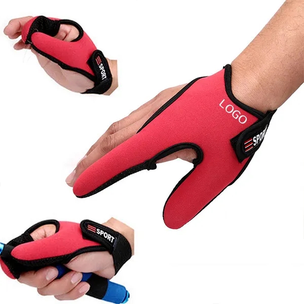 Anti-Friction Fingerless Fishing Gloves - 2 Pack 5