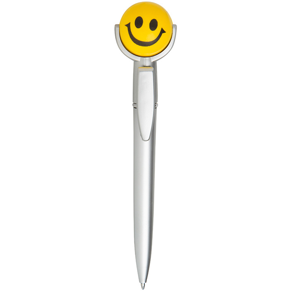 Smiley Squeeze Top Pen 2