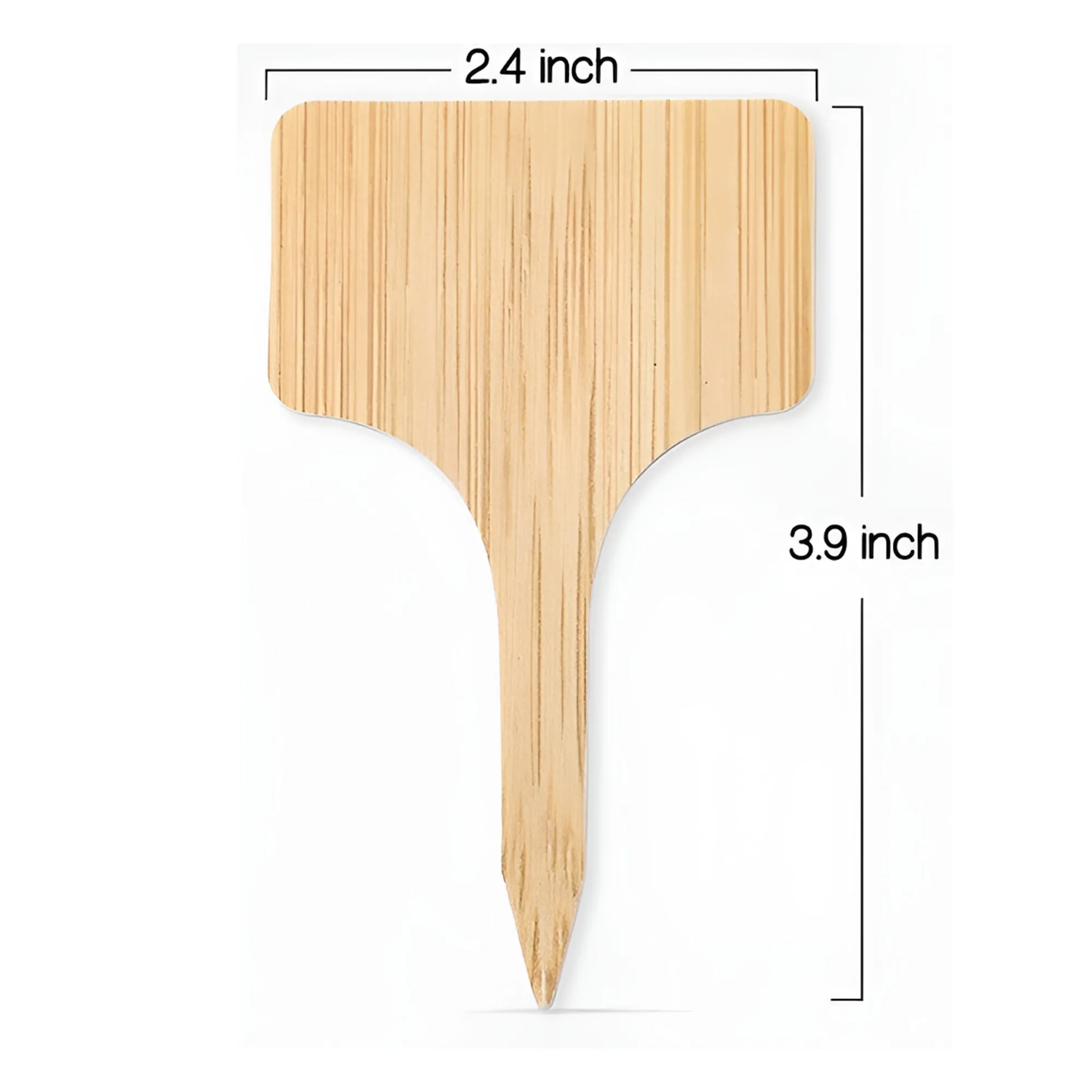 MOQ50 Wooden Plant Label Tags 2