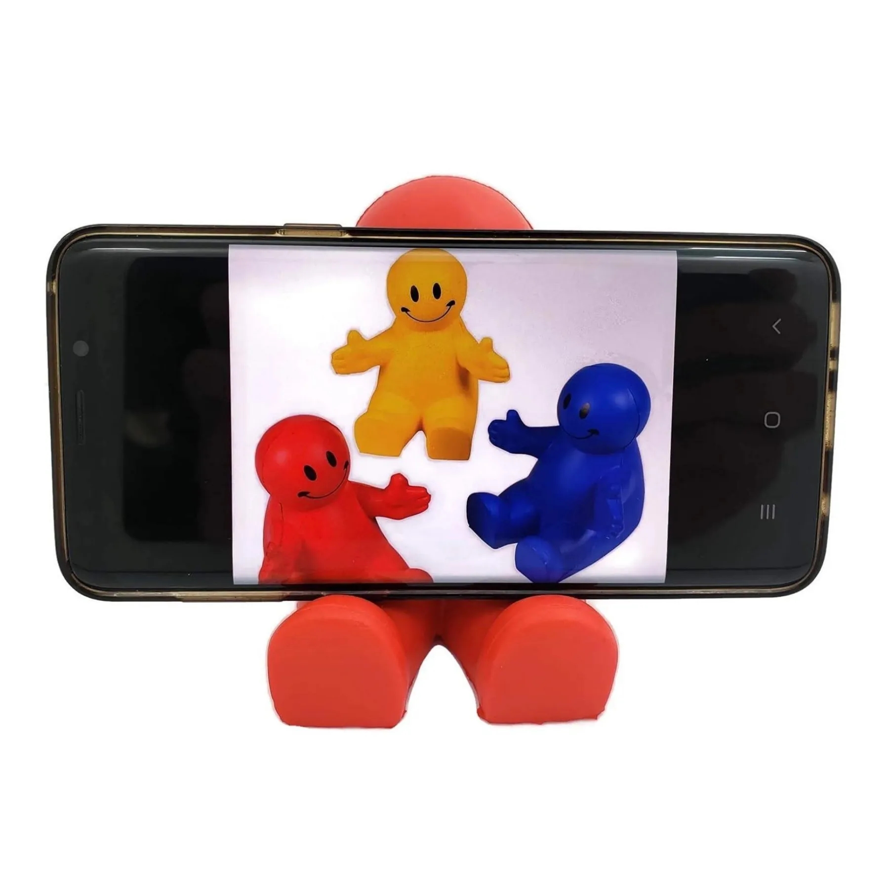 2in1 PU Soft Silicone Phone Holder & Squeeze Stress Relief 1