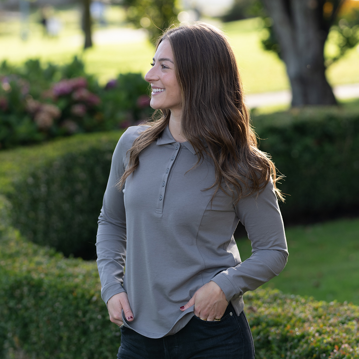 Stormtech Women's Nevada L/S Micro Pique Polo 32
