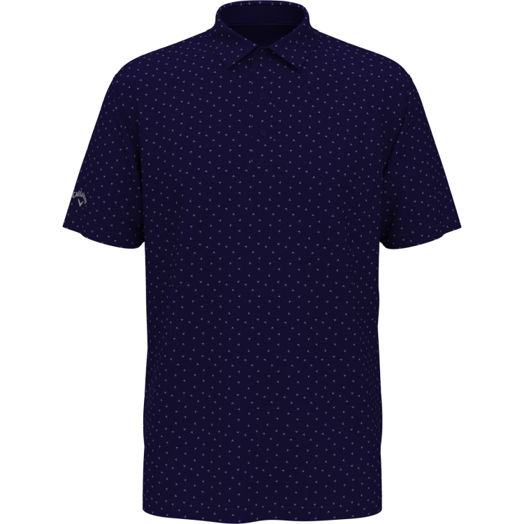 Callaway Micro Chev Print Polo 2