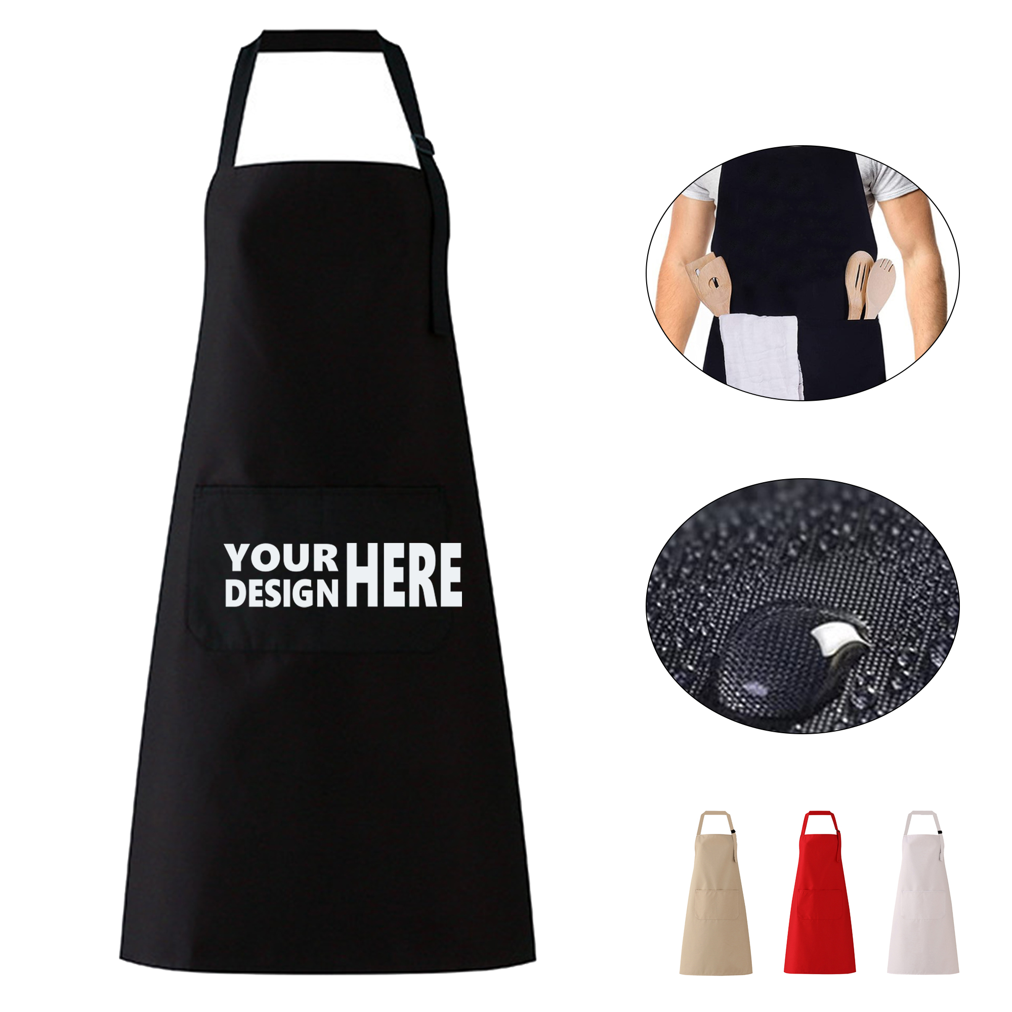 Custom Waterproof Kitchen Apron 2