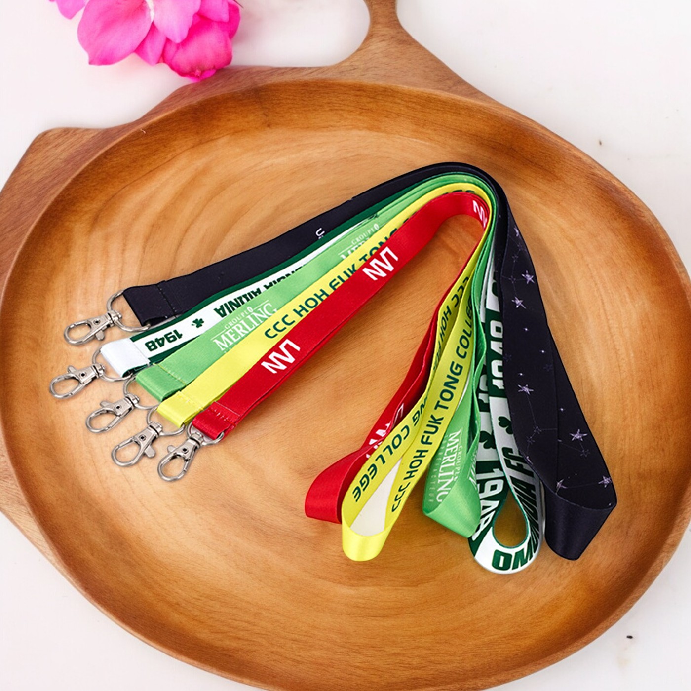 1/2" Lanyard, Full Color Polyester 1