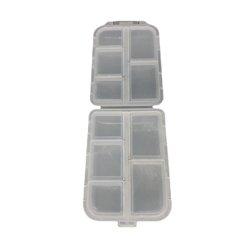 10 Grids Pill Cases Portable Travel Pill Organizer Box 21