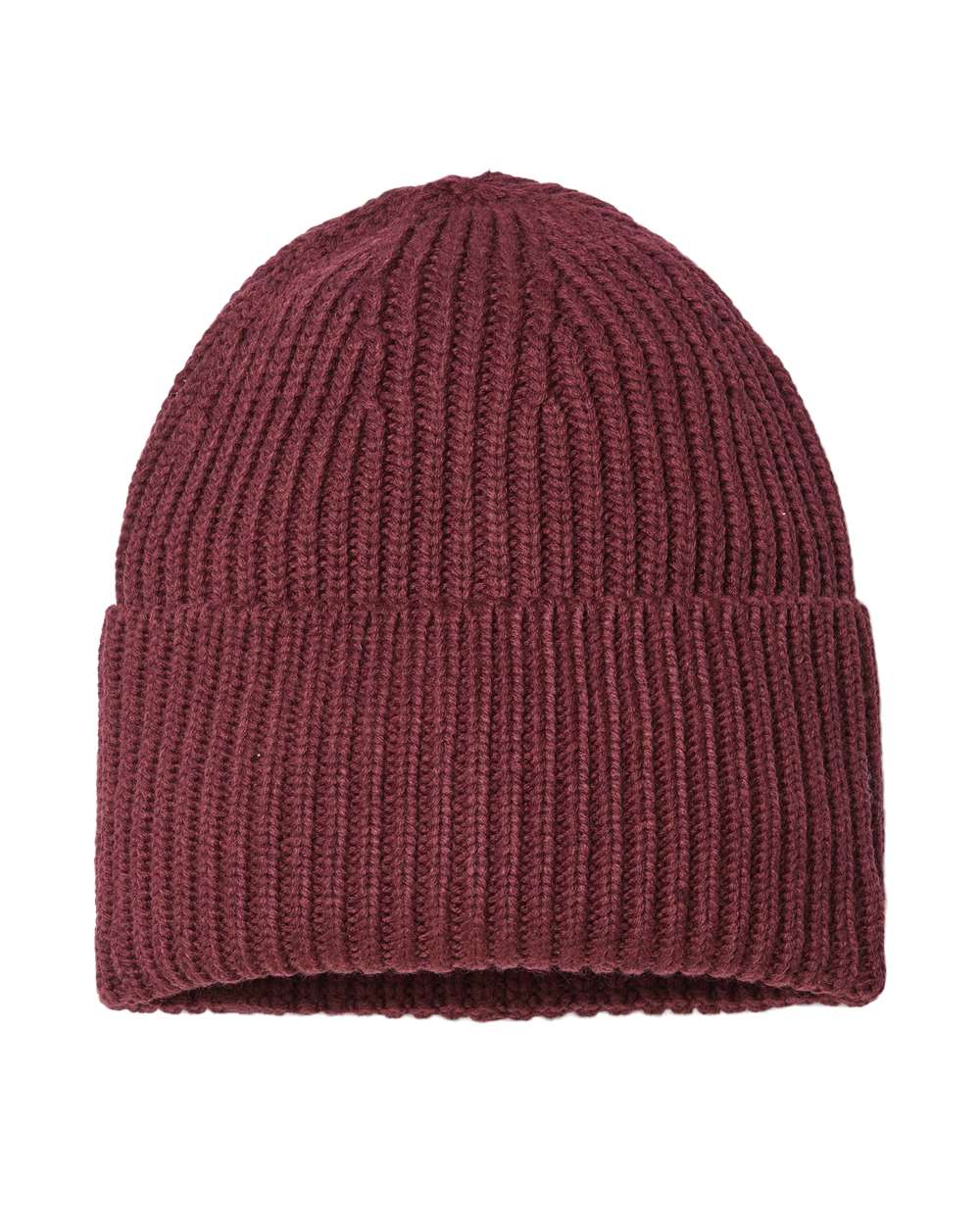Sustainable Chunky Rib Cuffed Beanie - OAK 9