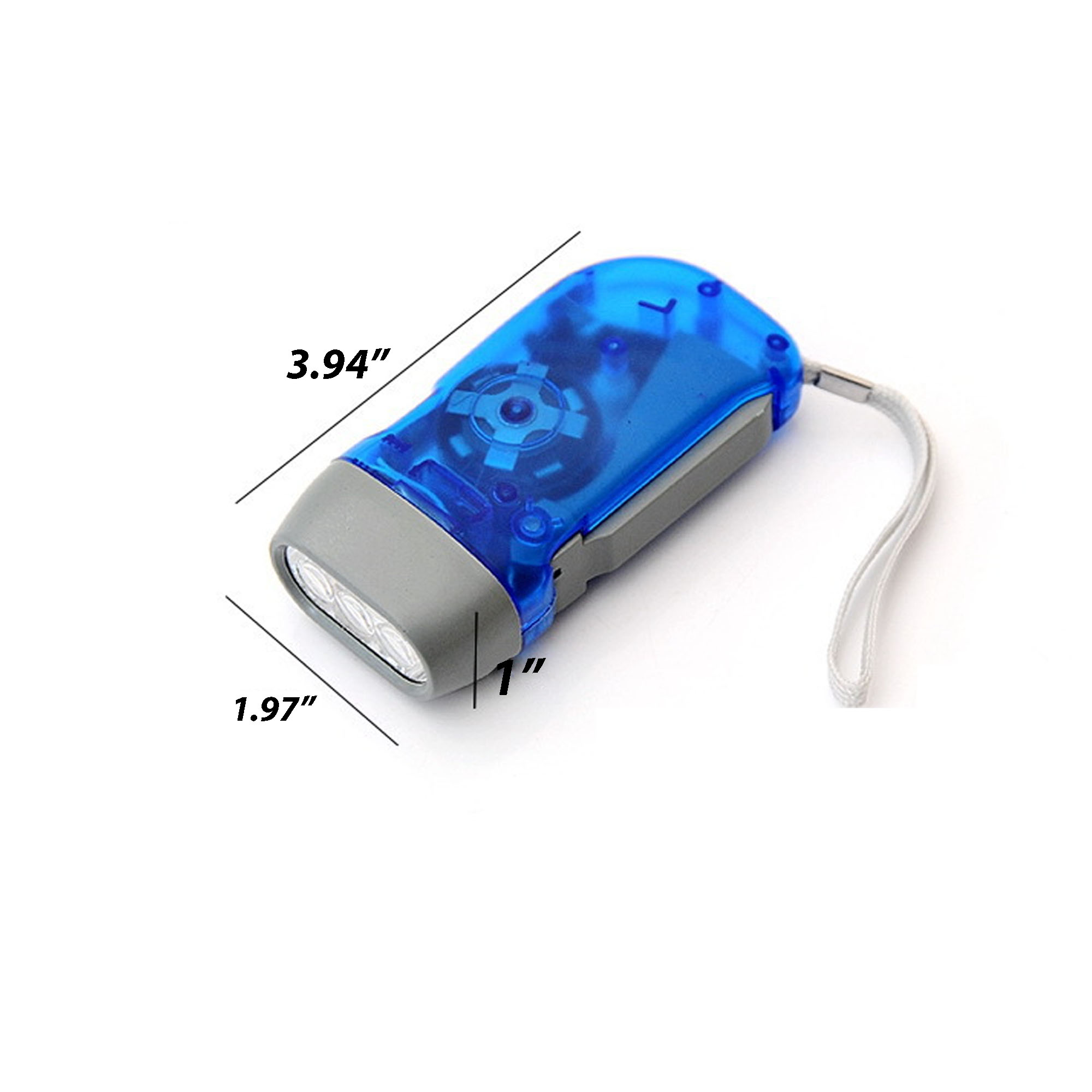 Customizable Hand Pressed Eco Friendly Flashlight 3