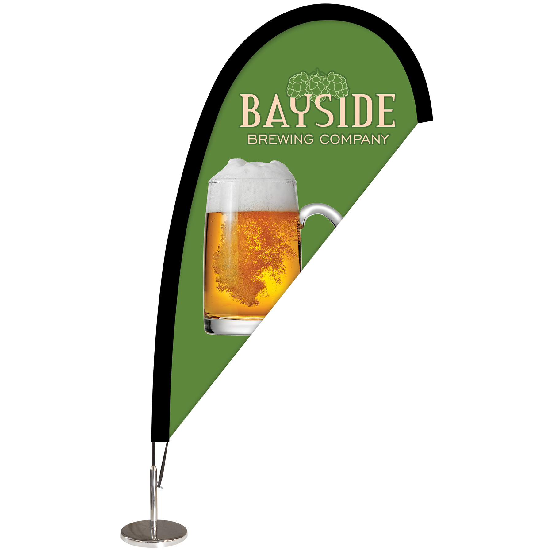 Double Sided Desktop Teardrop Banner 12
