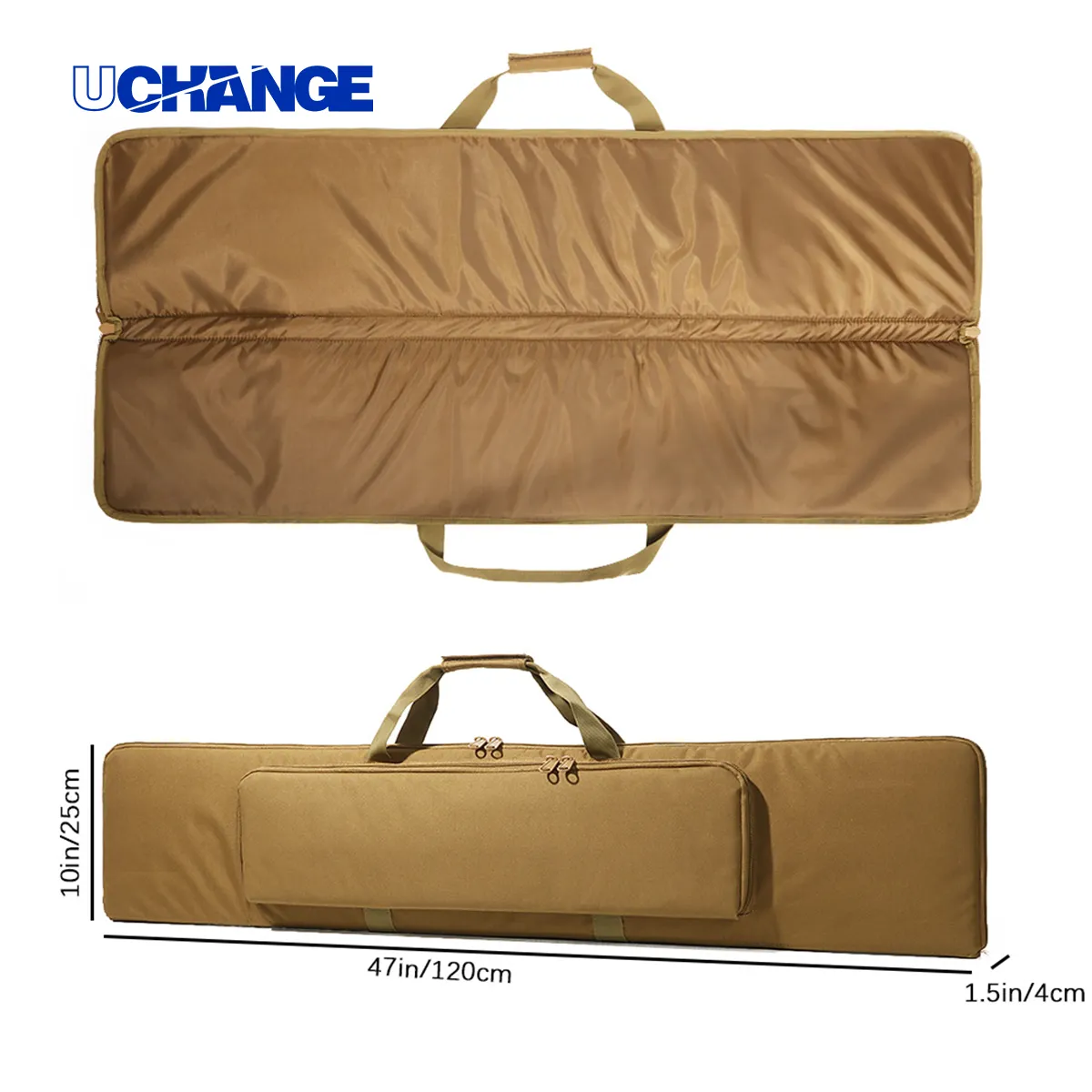 Padded Rifle Soft Case With Backpack Straps 2