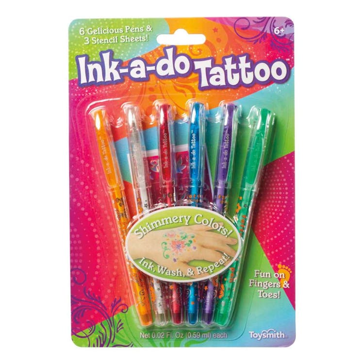 Ink-A-Do Tattoo Gel Pens 6-Pack 1