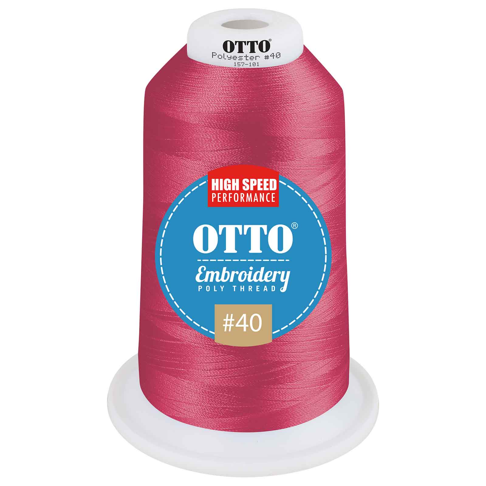 OTTO Embroidery Poly Thread #40 5,500 yd. King Cone 61