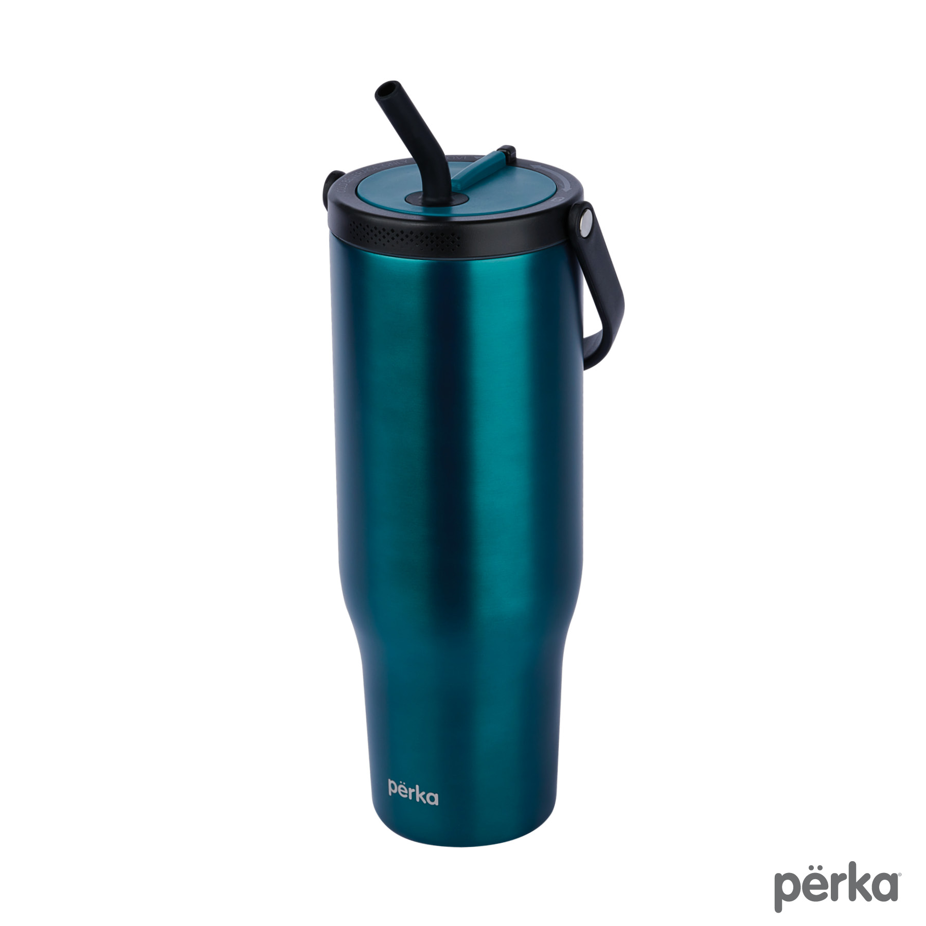 Perka® Reginald 30oz. Recycled Vacuum Insulated Travel Tumbler 18