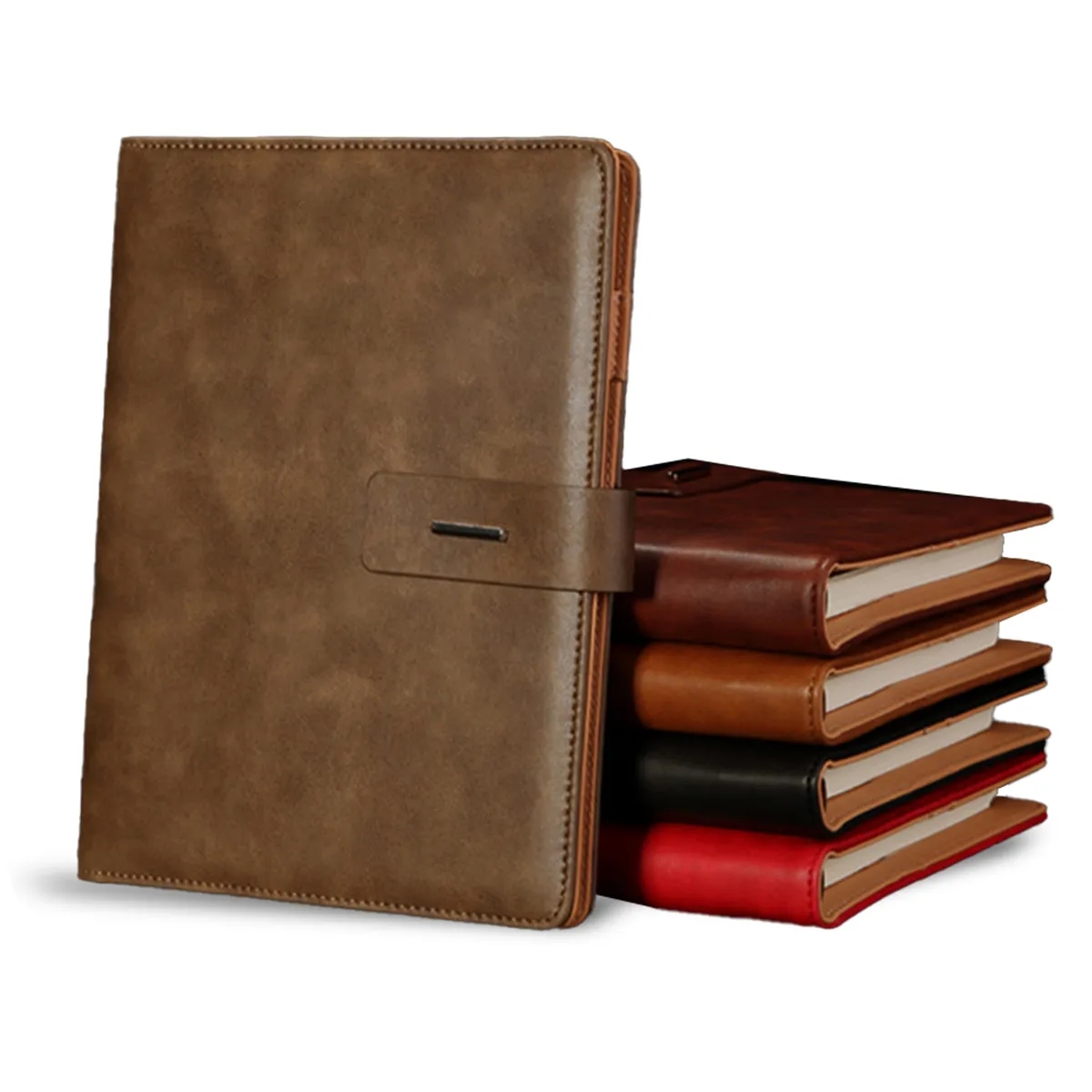 A5 Journal Binder Leather Premium Business Diary Notebook 6
