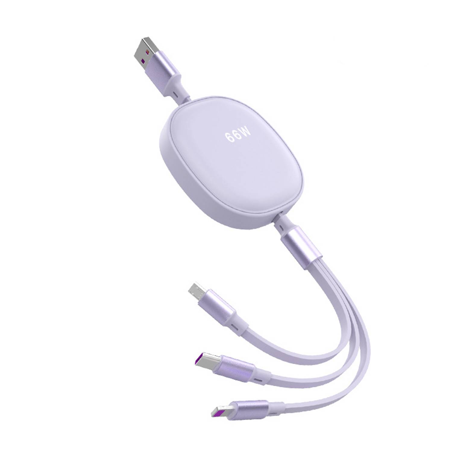3 in 1 Multifunction Portable USB Lightning Charging Cable 1