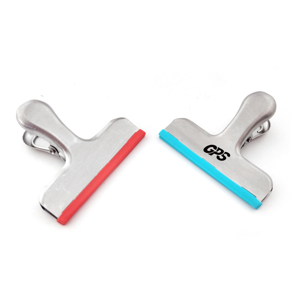 3 " Silicone and Stainless Steel Chip Bag Clips 4
