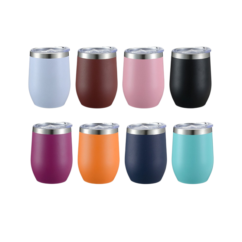 12oz Stemless Wine Tumbler with Lid 2
