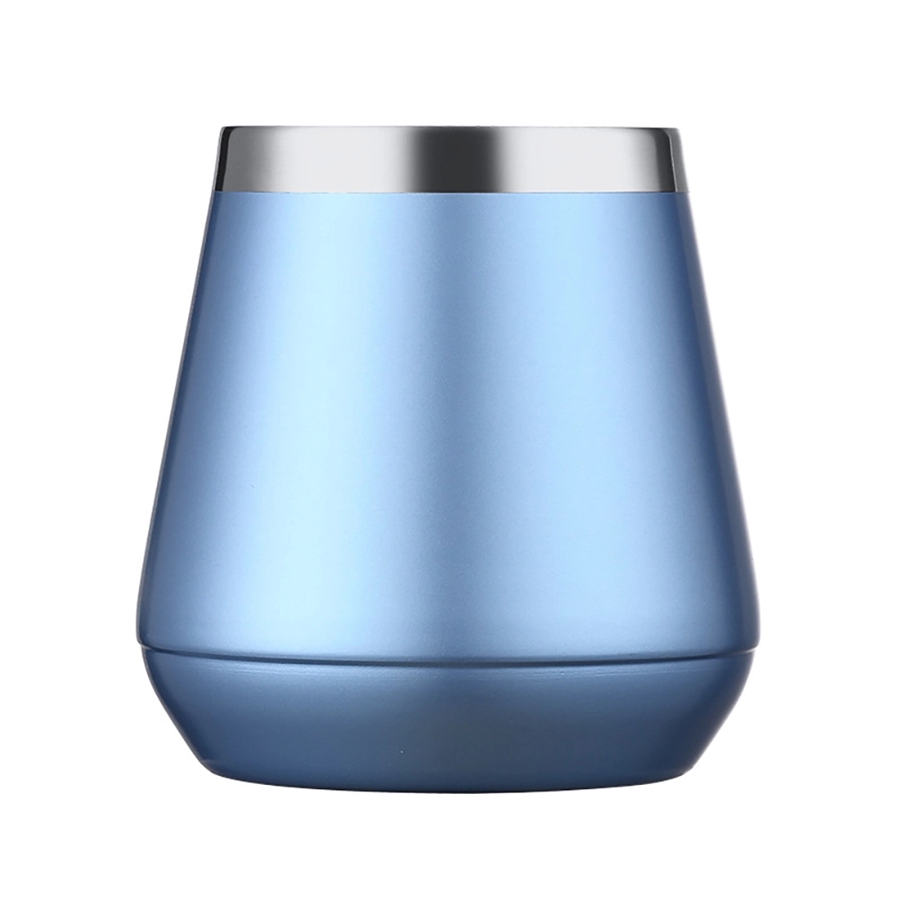 9Oz Stainless Steel Vacuum Insulated Wine Tumbler 4