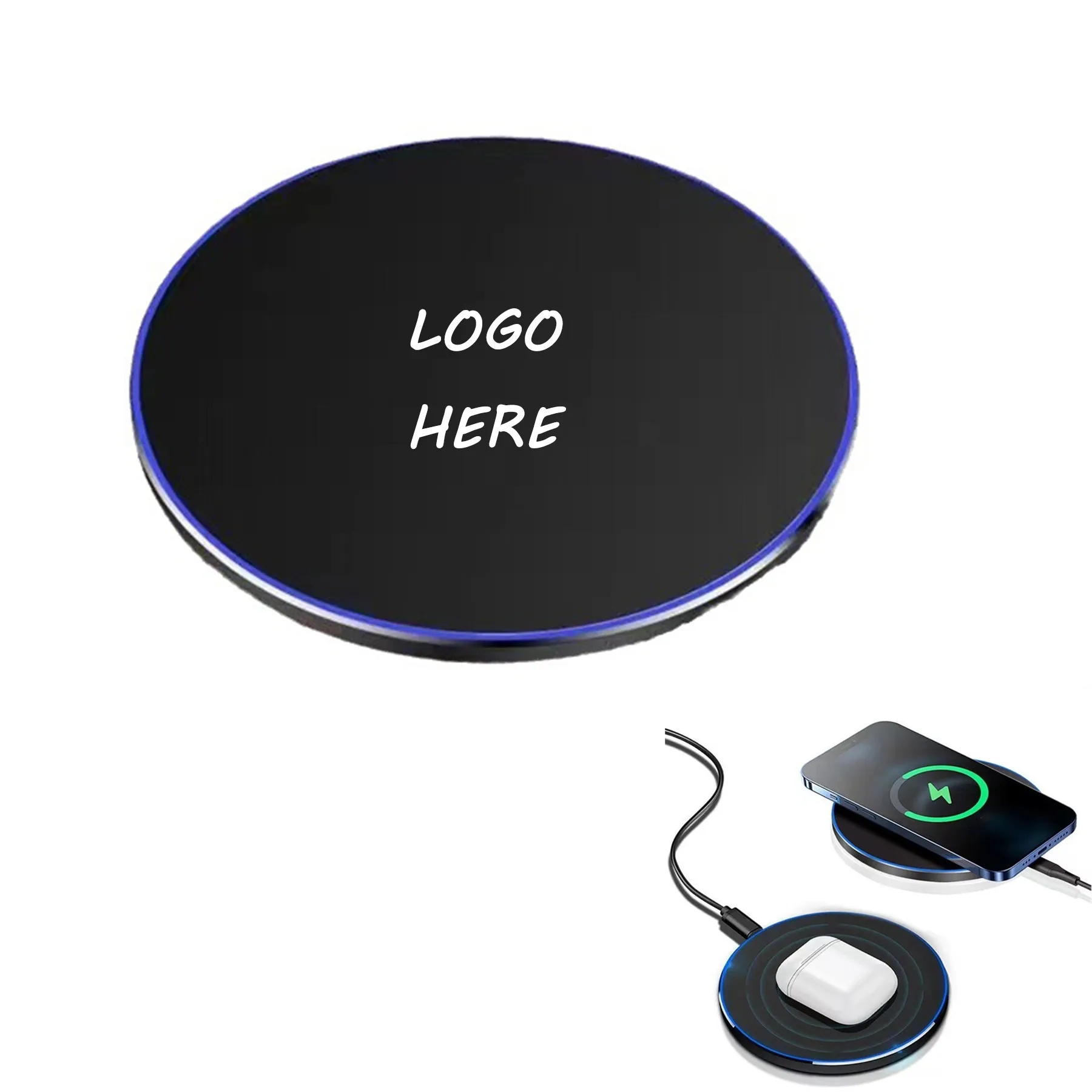15W Fast Charge Wireless Charging Pad 2
