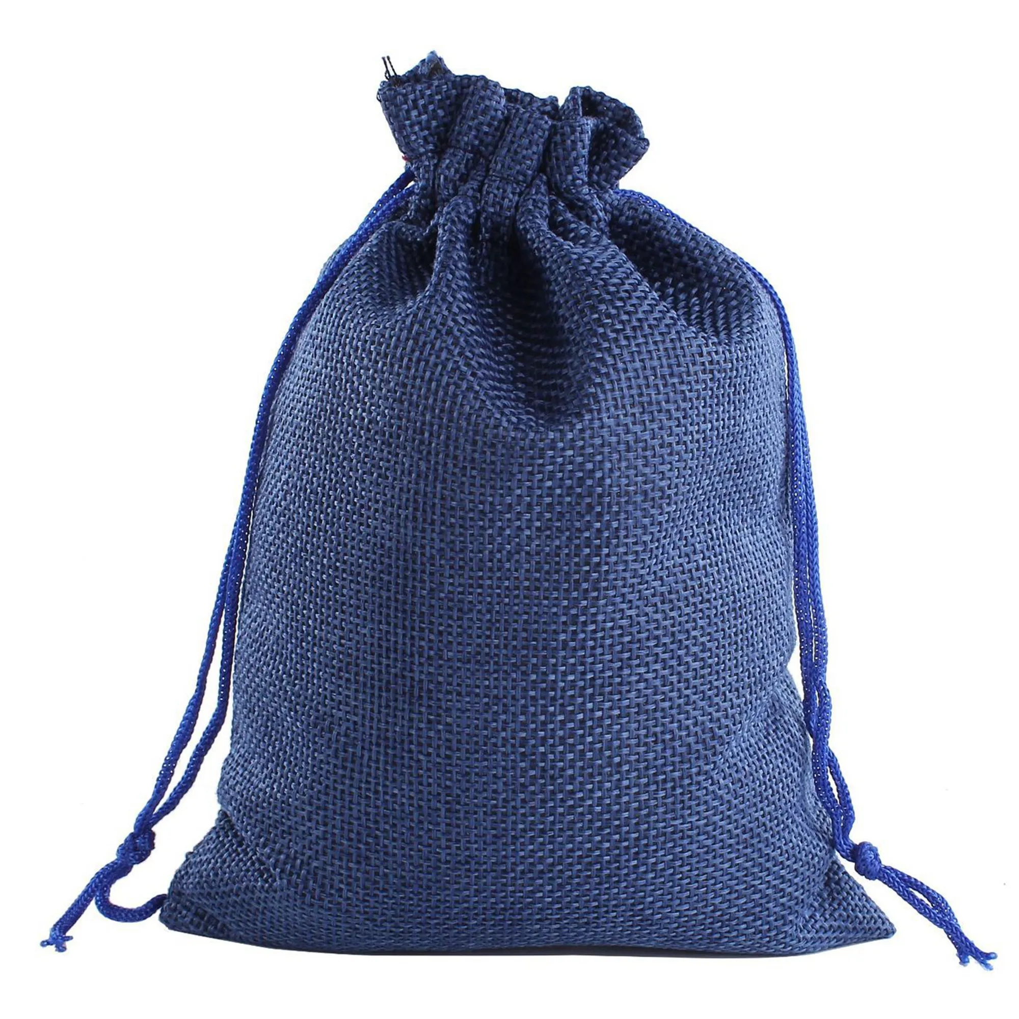 Linen Bunched Holiday Retail Gift Bag 9