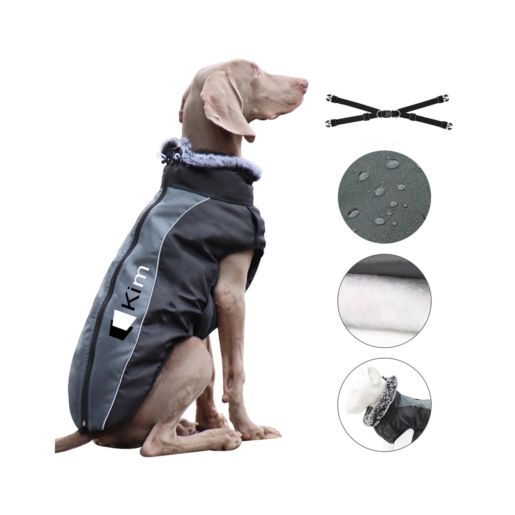 Windproof and Warm Dog Jackets 1