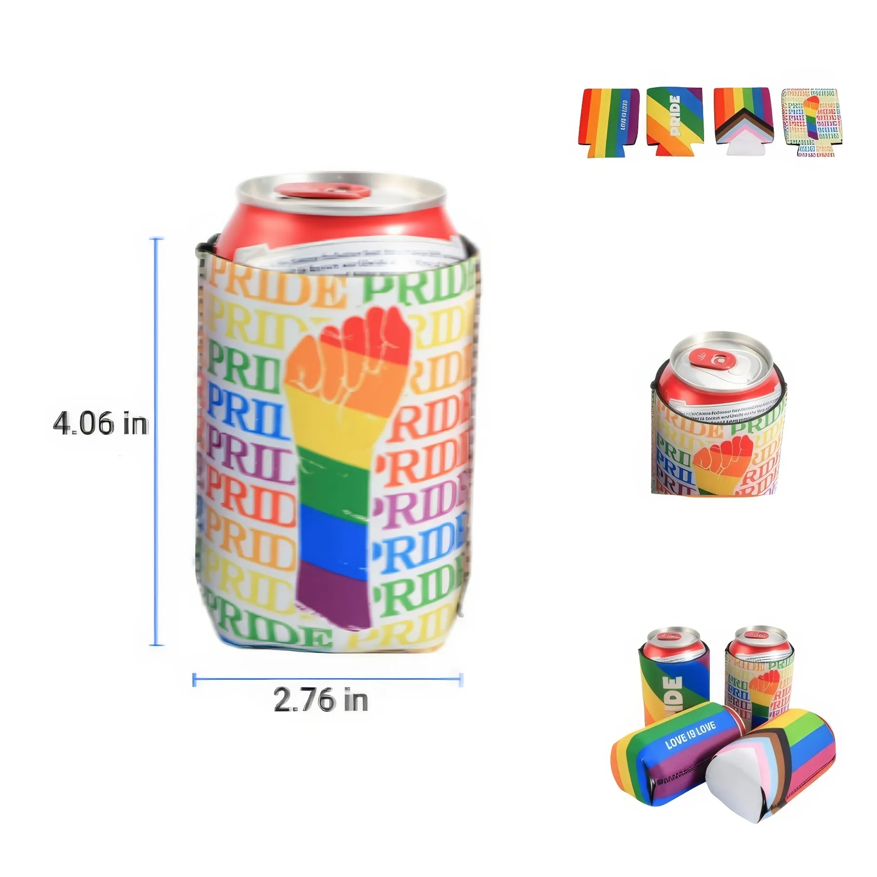 Beer Insulated Cup Sleeve, custom koozie with logo imprint 3