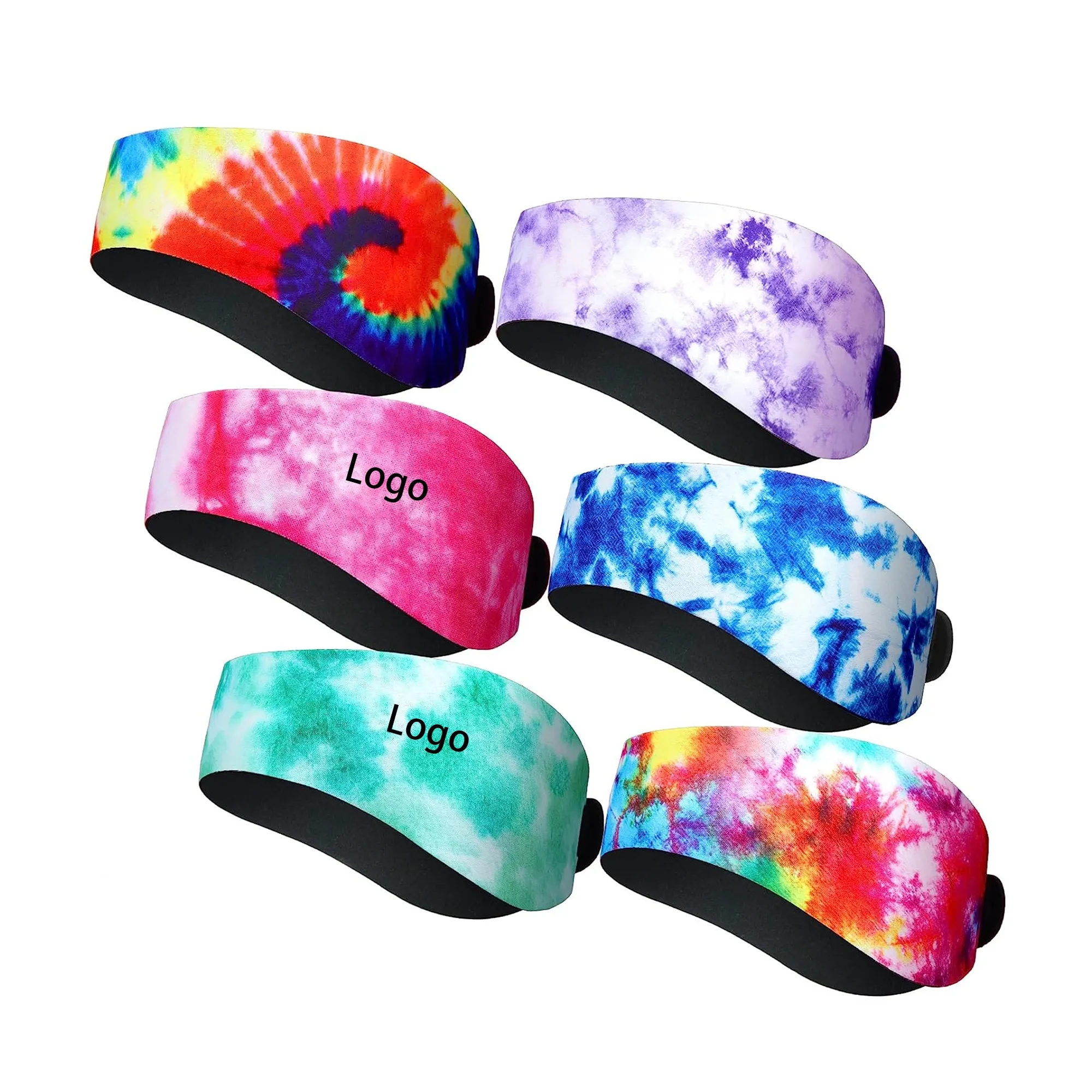 MOQ 50pcs 23" Neoprene Swimming Headband Ear Protection 3