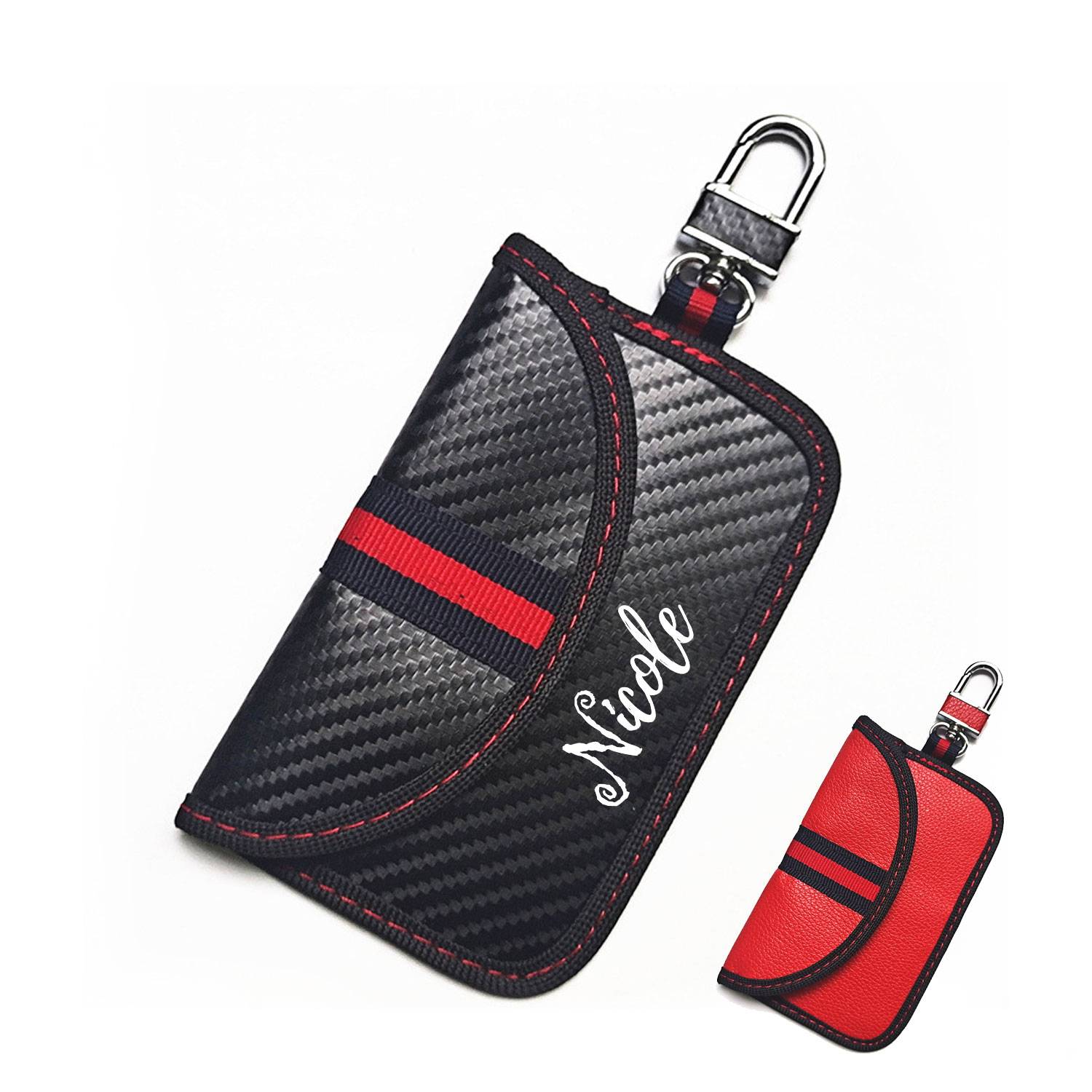 RFID Leather Car Key Holder 6