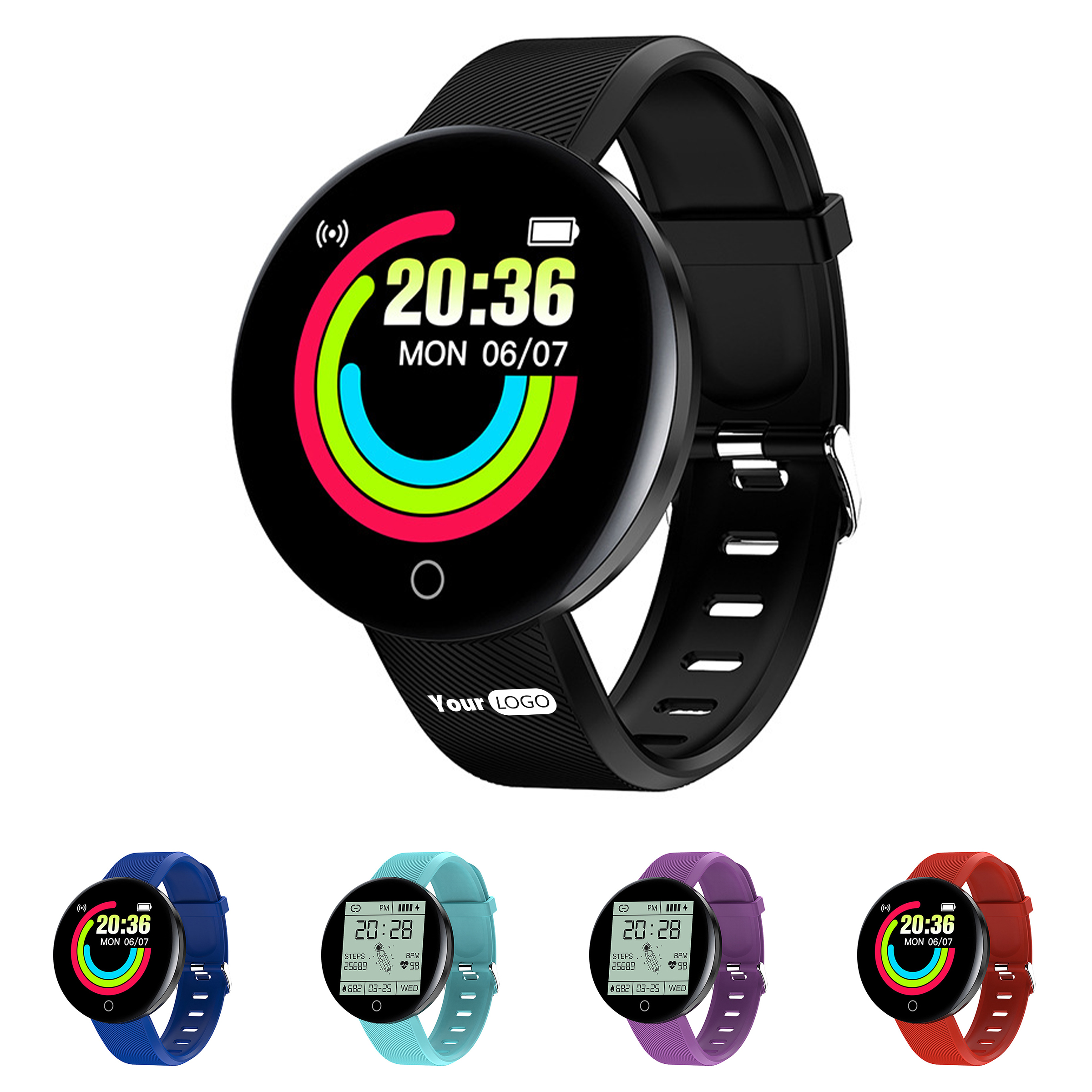 Tpu Circular Screen Smart Bracelet 3