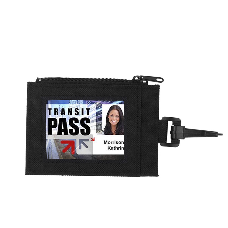 Mobile Tech Earbud Kit in Travel ID Wallet Components inserted into Zipper Pouch ID Wallet 14
