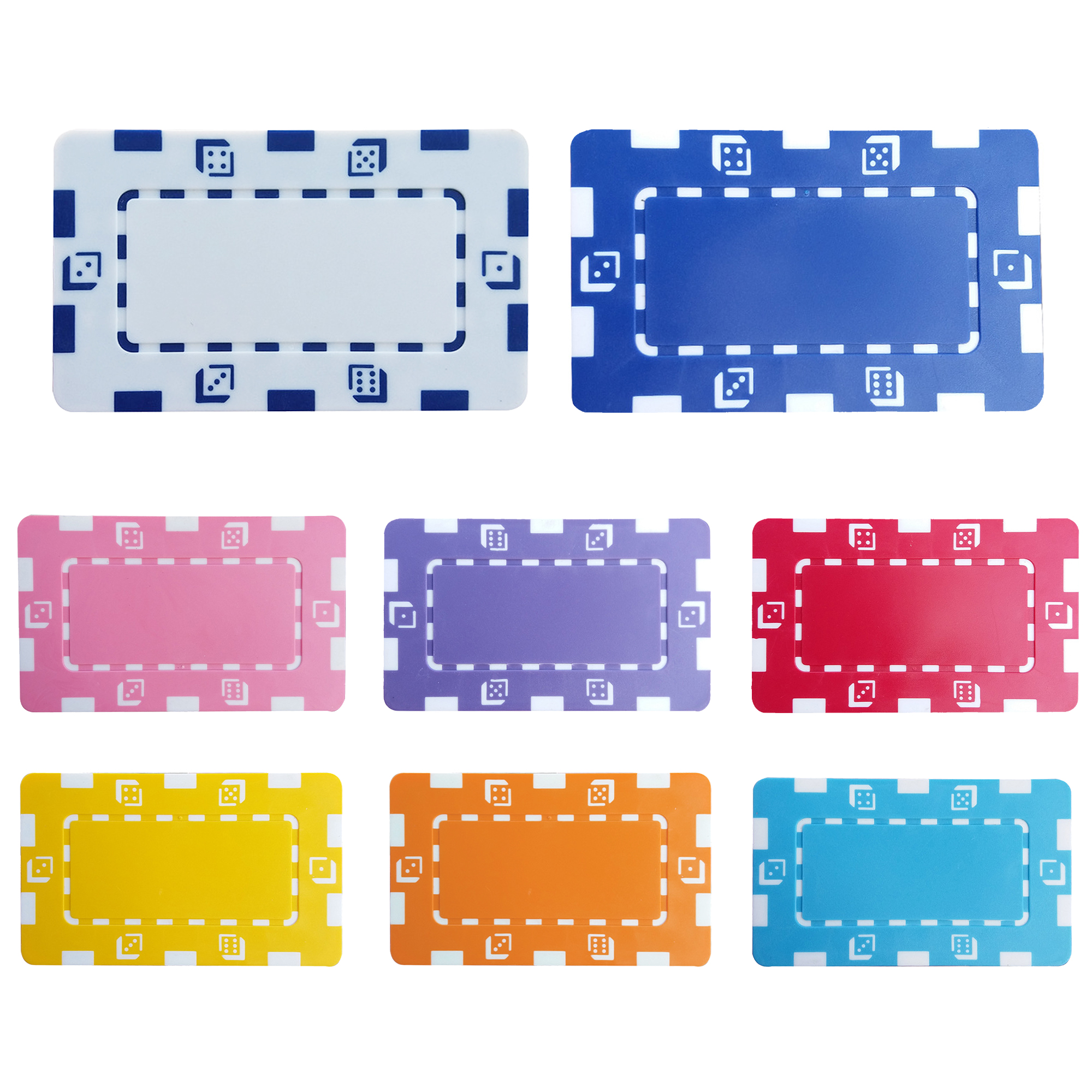 Abs Rectangular Game Currency Poker Chips 2