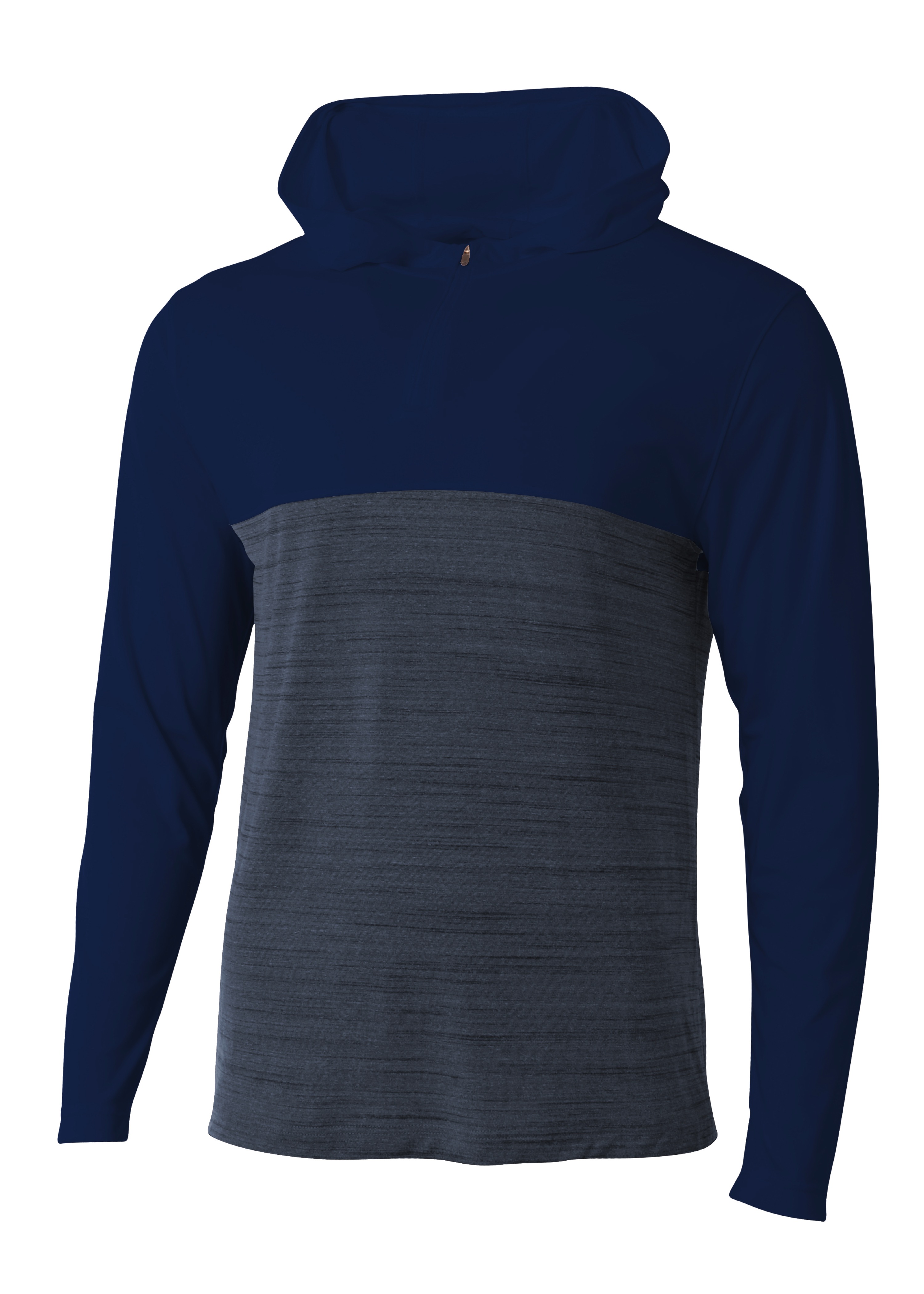 A4 Slate Quarter Zip Hoodie 6