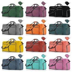 300D Oxford Foldable Travel Duffel Bag 65L 4