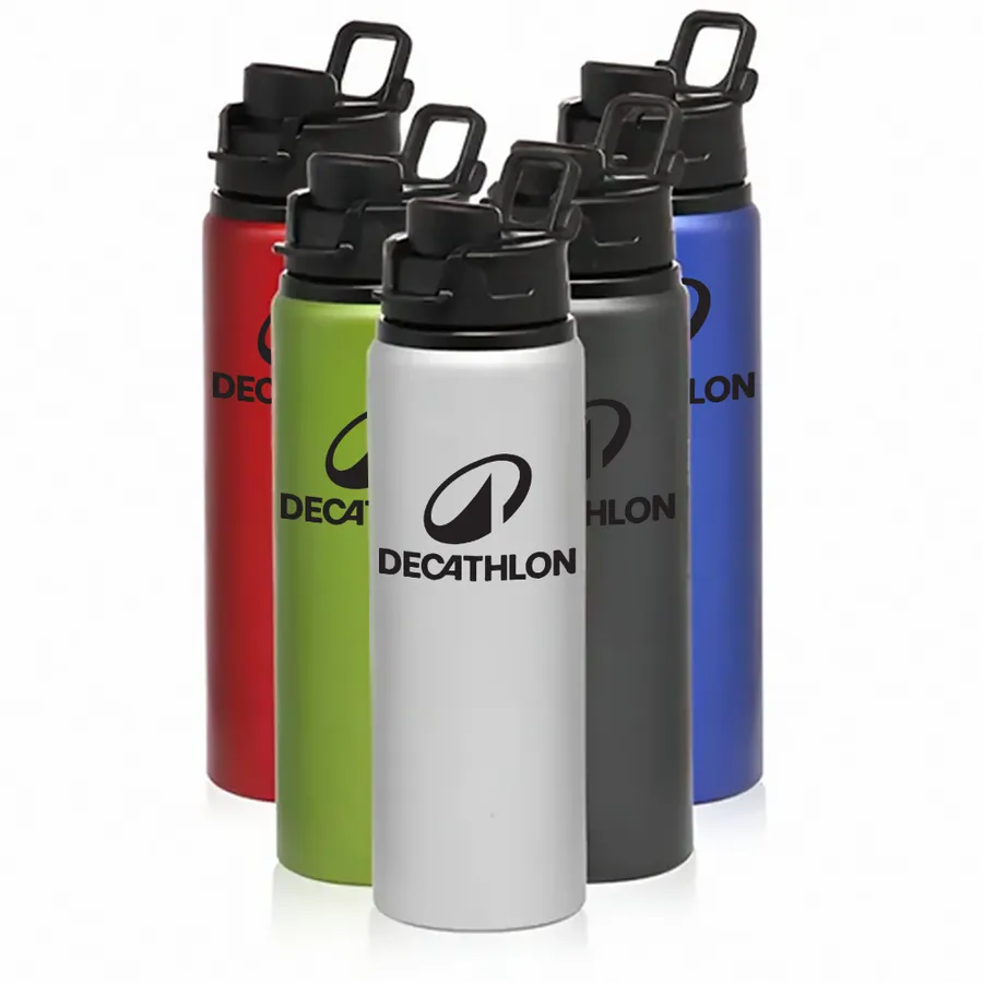 Carry Mate Aluminum Bottles with Snap Lid, custom water bottle with logo imprint 3