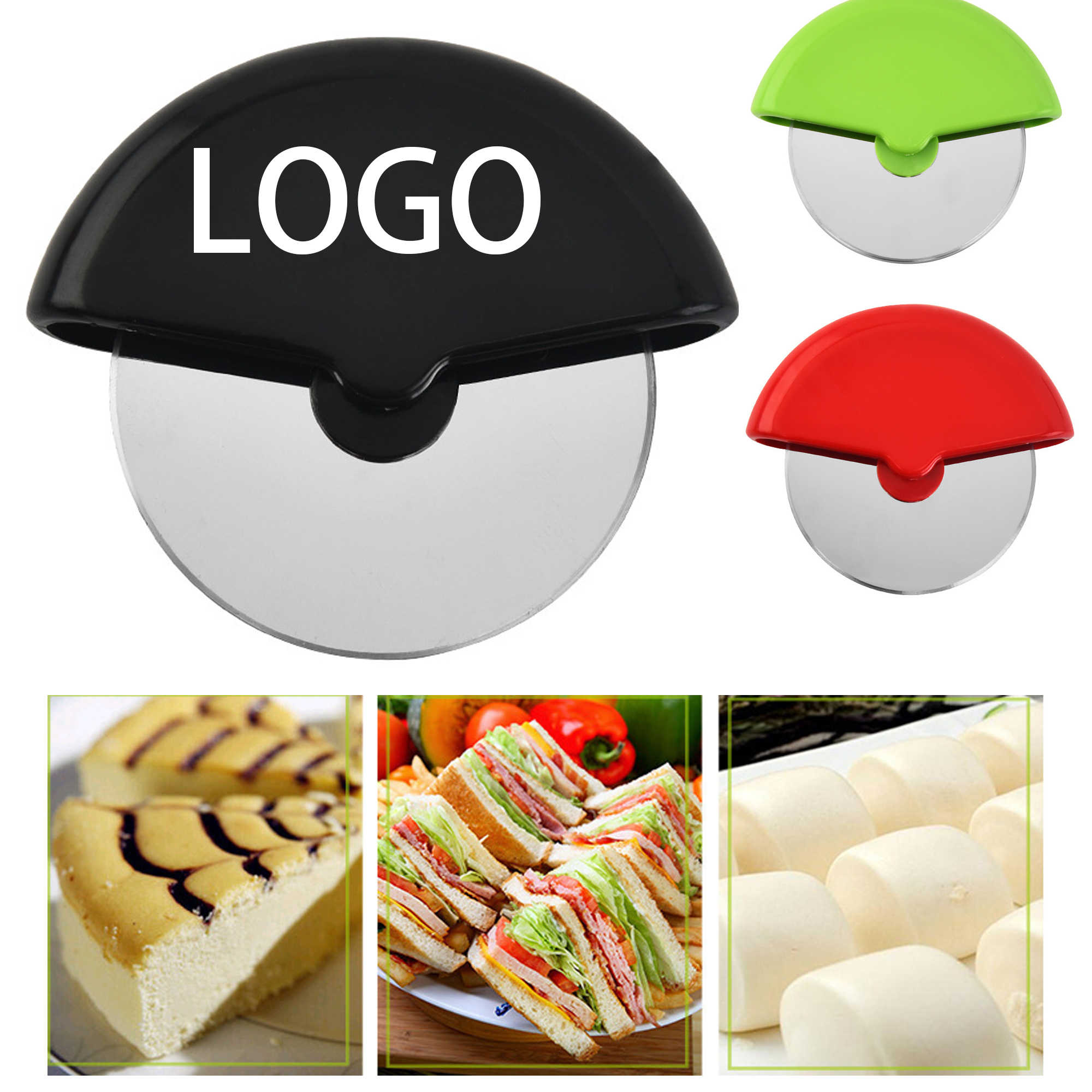 Ergonomic Portable Pizza Slicer 2