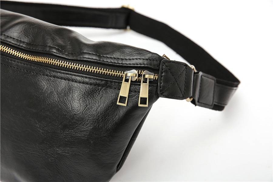 Retro PU Leather Belt Chest Bag 4