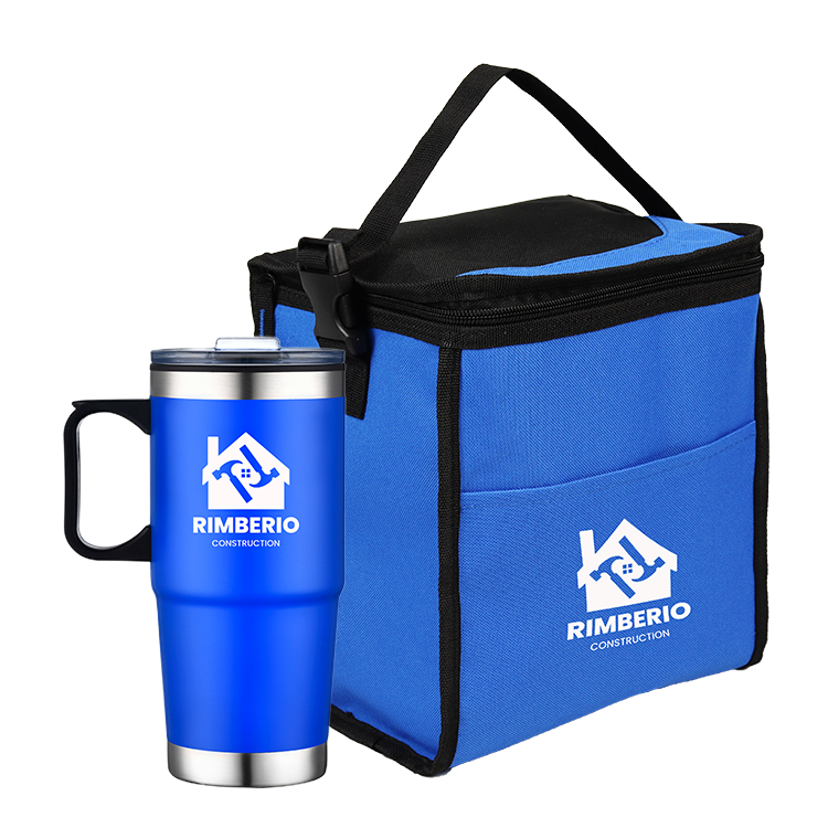 LUNCH BAG & 24 OZ TRAVEL MUG - SET 4