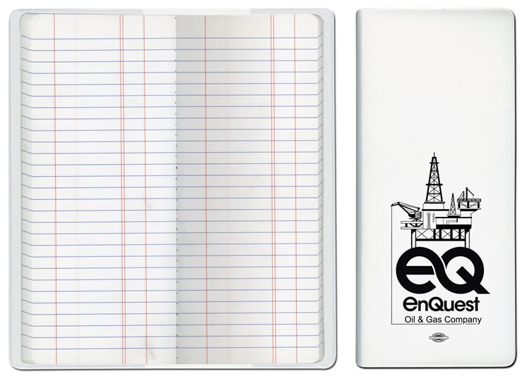 Oil & Pipe Long Tally Book-Standard Vinyl 20