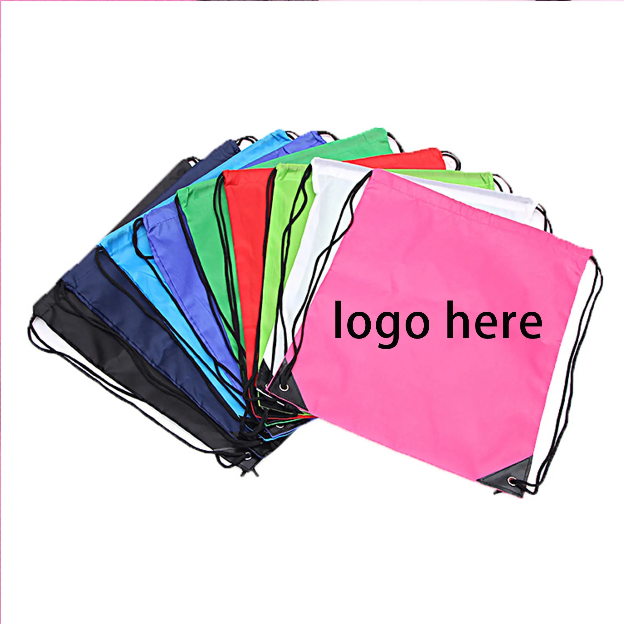 Polyester Drawstring Cinch Backpack 4