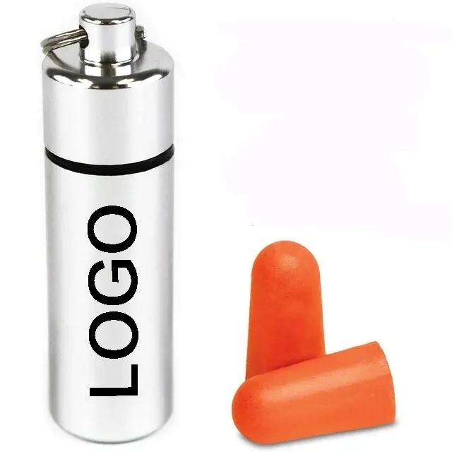 Foam Earplugs in Metal Container 3