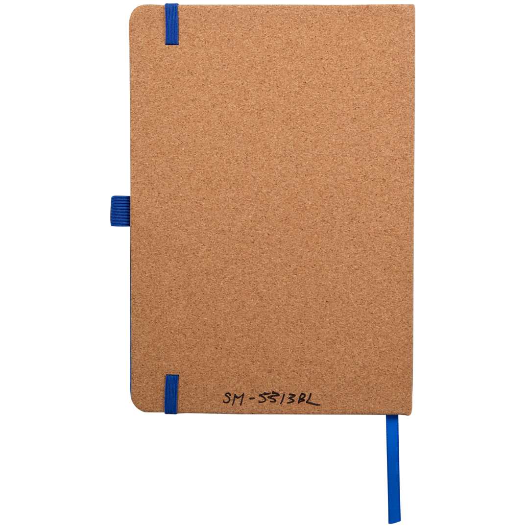 5.5" x 8.5" Recycled PET and Cork Bound Journal 36