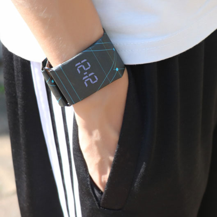 Digital Wrist Paper Watch 5