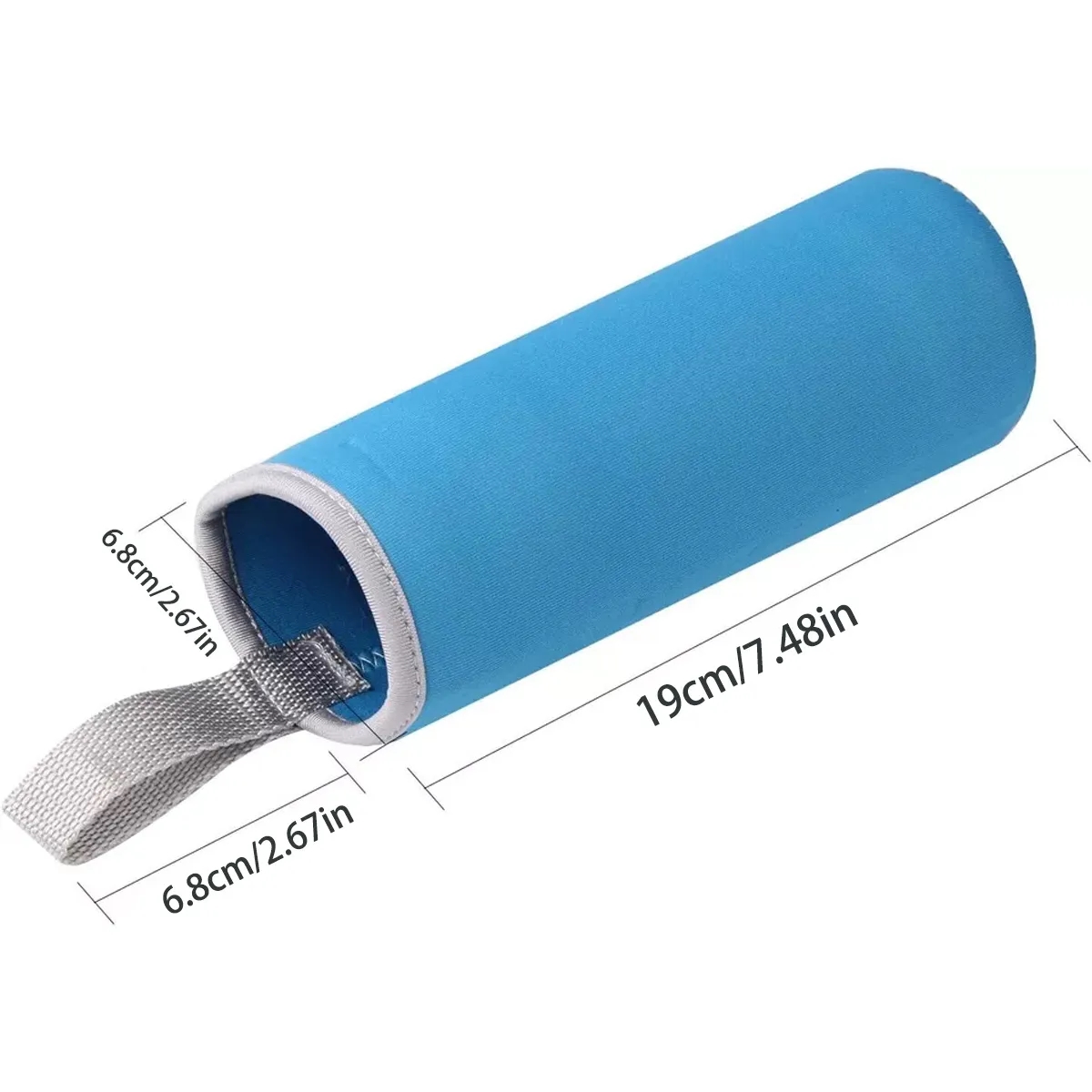 Neoprene Can Insulator With Drawstring, custom koozie with logo imprint 3