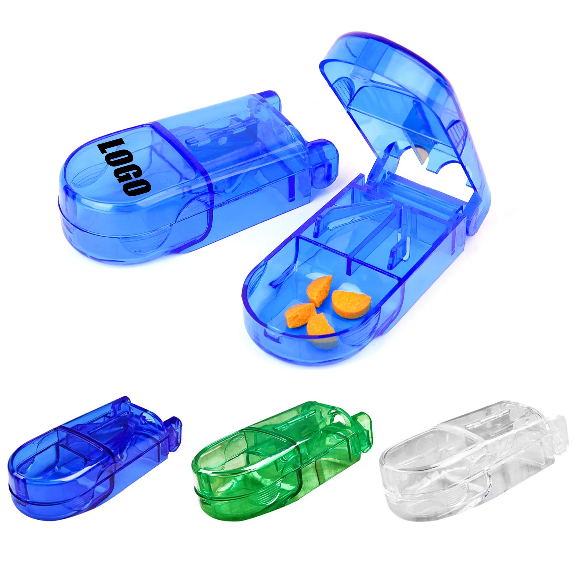 Portable Travel Pill Cutter Splitter 1