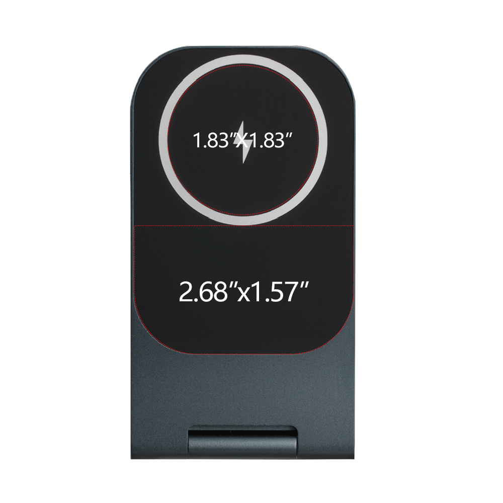 Harper Court 15W Foldable Magnetic Wireless Charger Stand