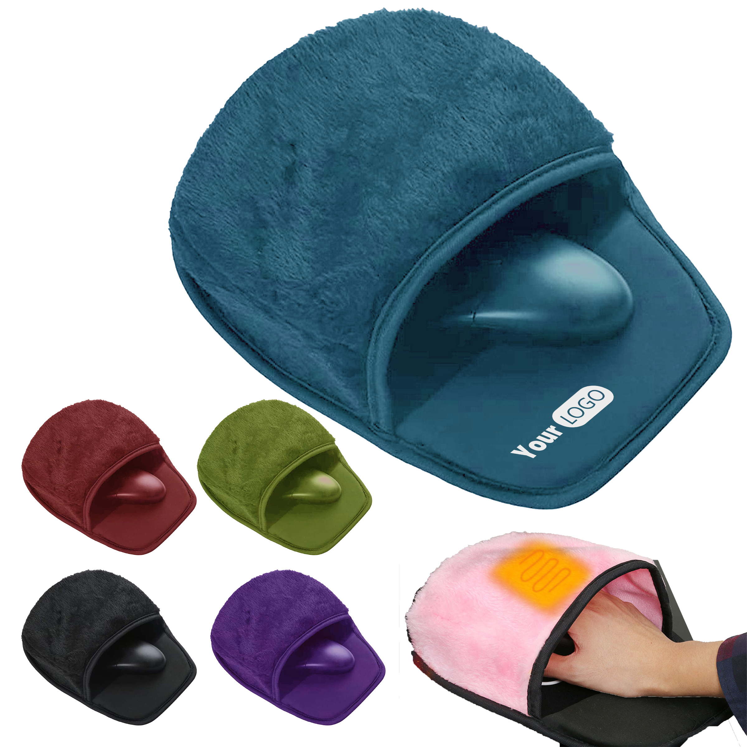 Other Fabric Plush Hand Warmer Mouse Pad ?C A Winter Essential For Computer Users 6