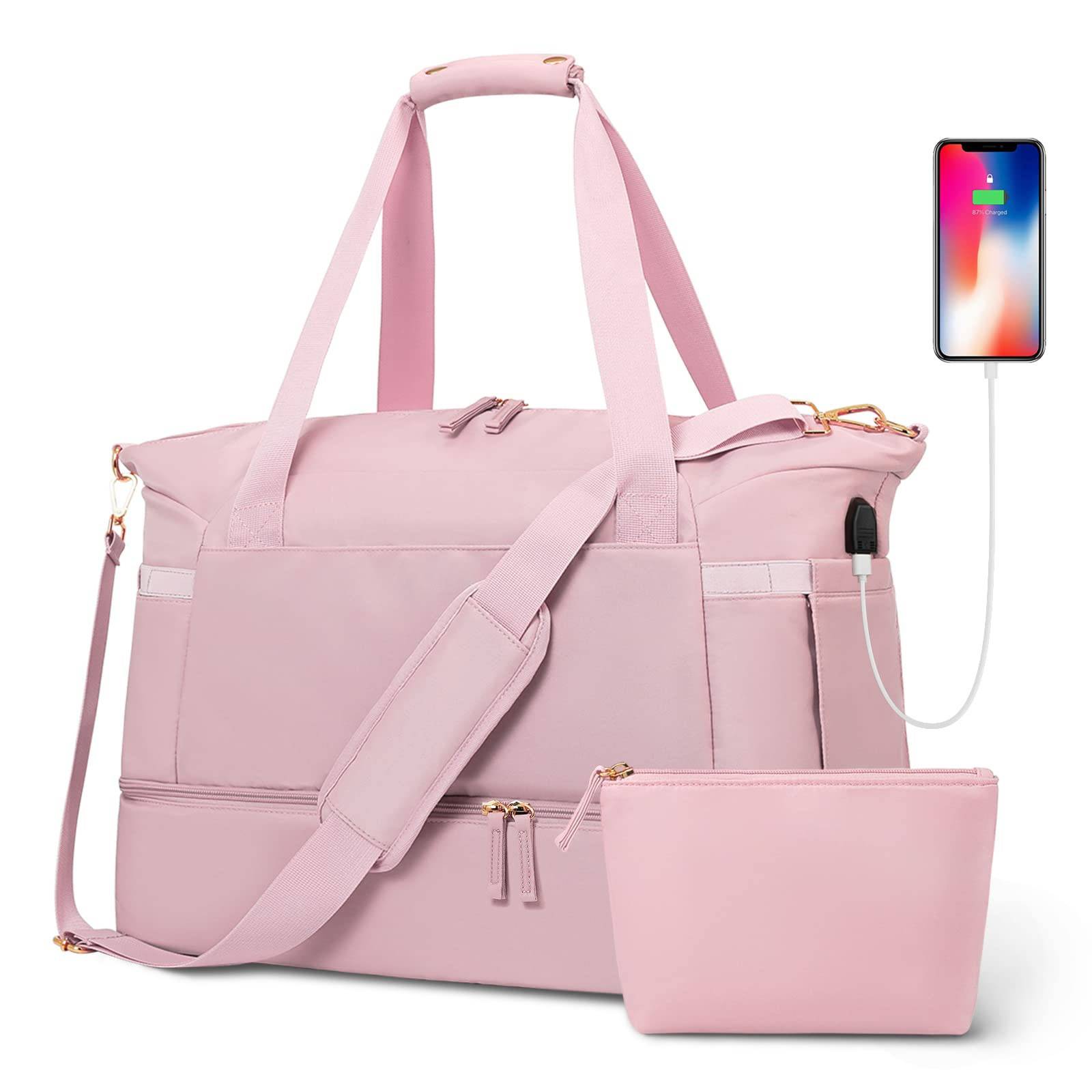 Gym Bag with USB Charging Port for Women 6