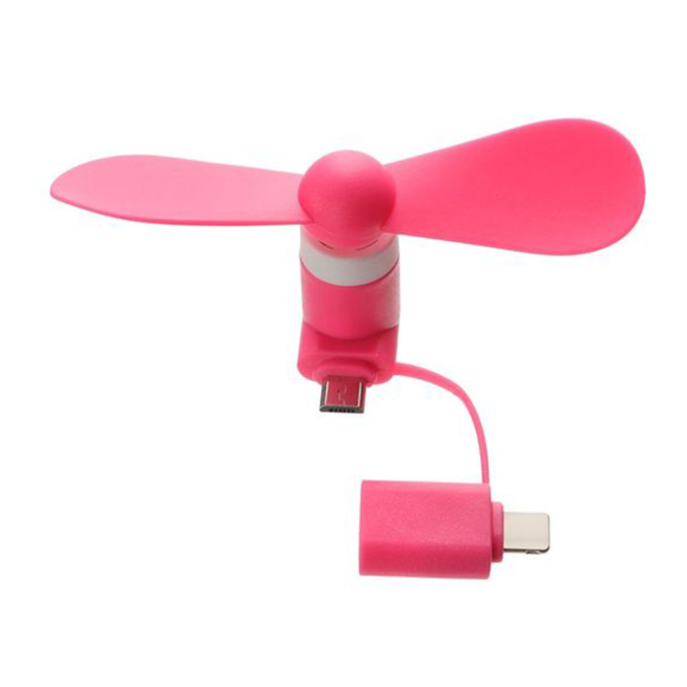 DuoBreeze Electric Fan - iPhone and Type C 5